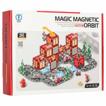 Klocki straż pożarna 3D 92el