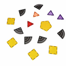 Klocki magnetyczne 3D 90el
