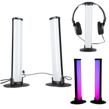 Lampki gamingowe RGB LED 2szt