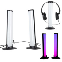 Lampki gamingowe RGB LED 2szt