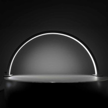 Lampa LED do manicure łuk złota