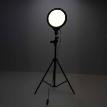 Lampa ring LED do selfie na statywie