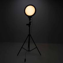 Lampa ring LED do selfie na statywie