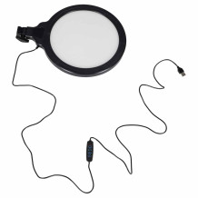 Lampa ring LED do selfie na statywie